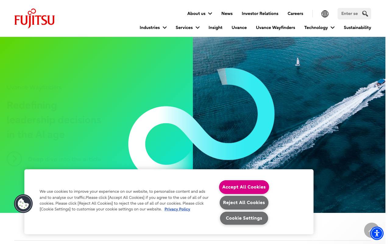 富士通株式会社の公式サイト