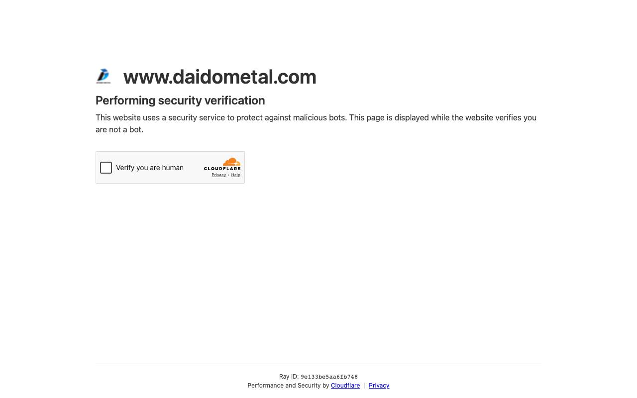 大同メタル工業株式会社の公式サイト