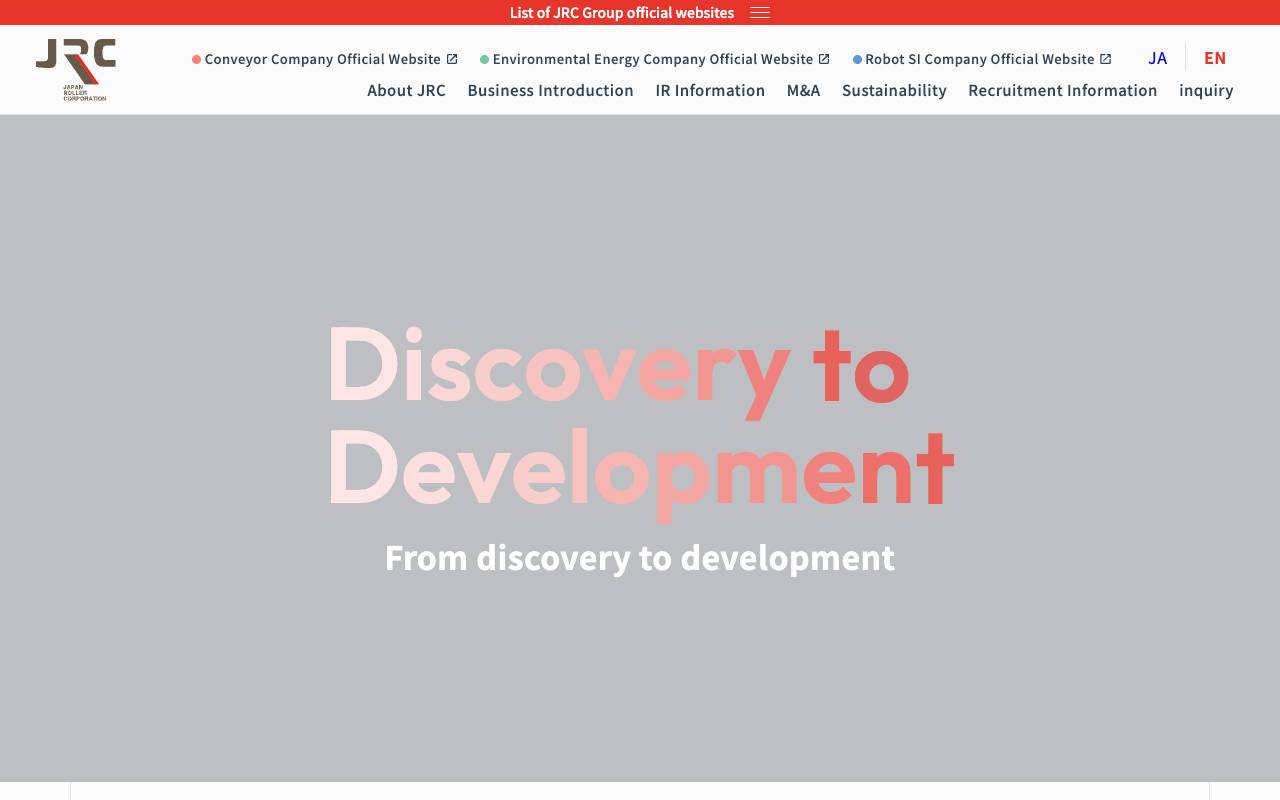 株式会社ＪＲＣの公式サイト