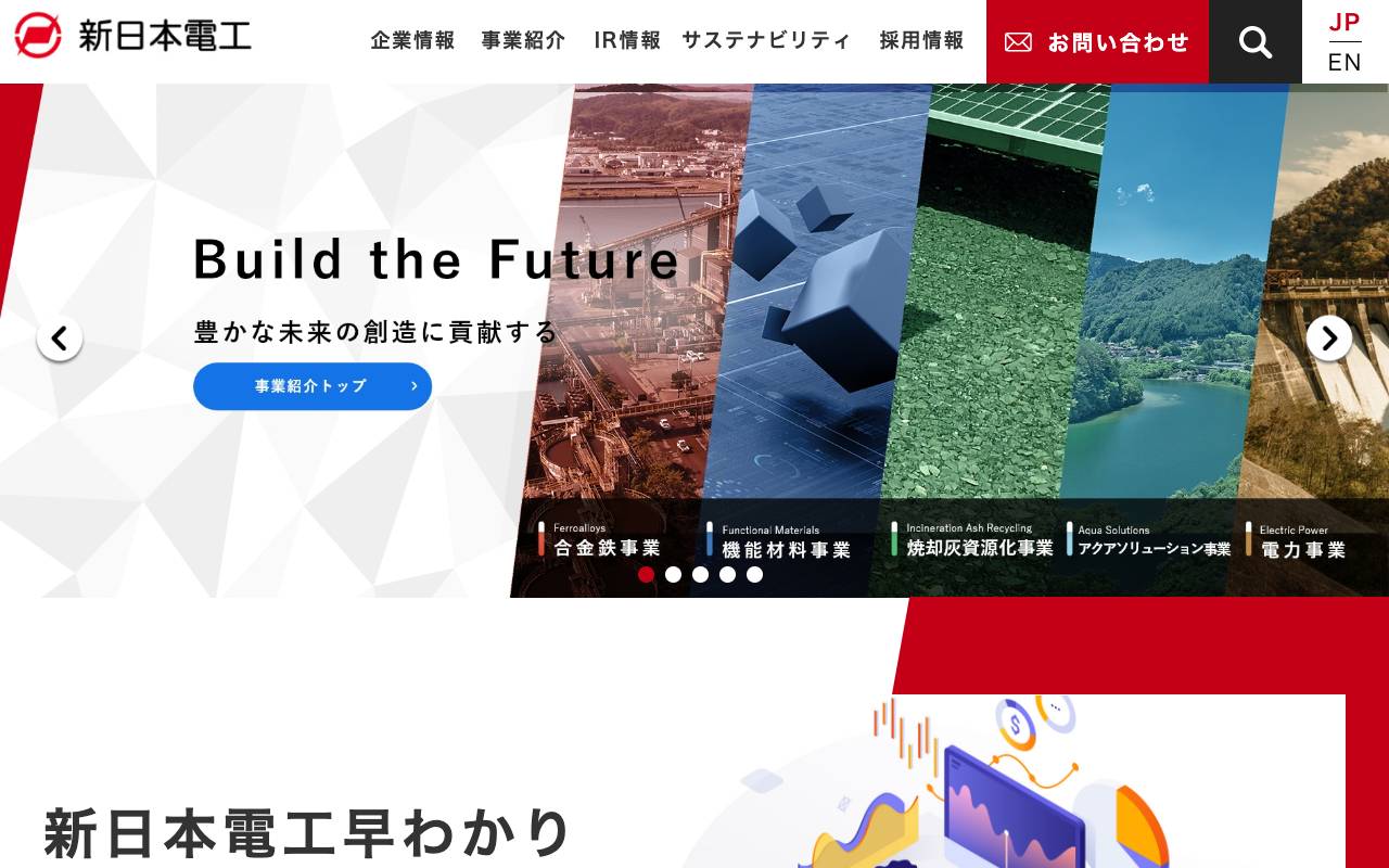新日本電工株式会社の公式サイト