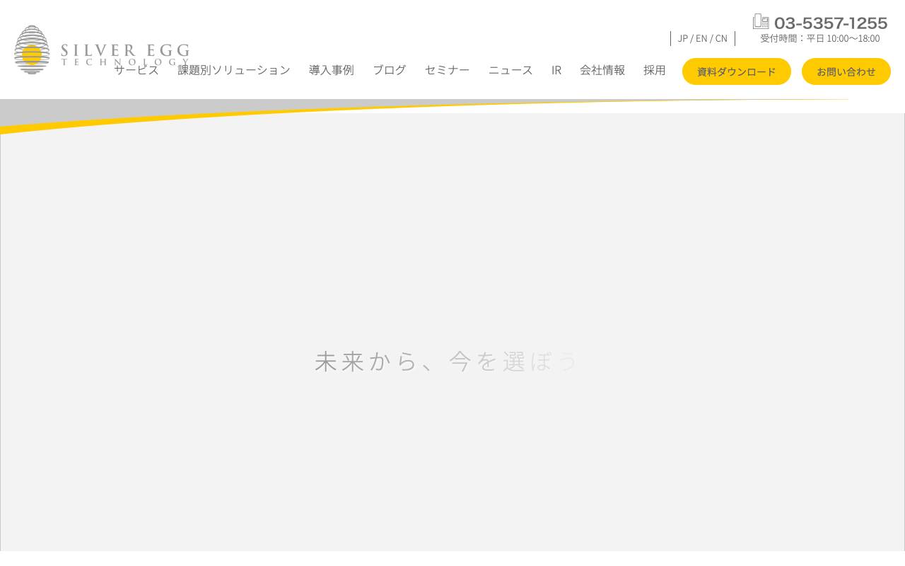 シルバーエッグ・テクノロジー株式会社の公式サイト