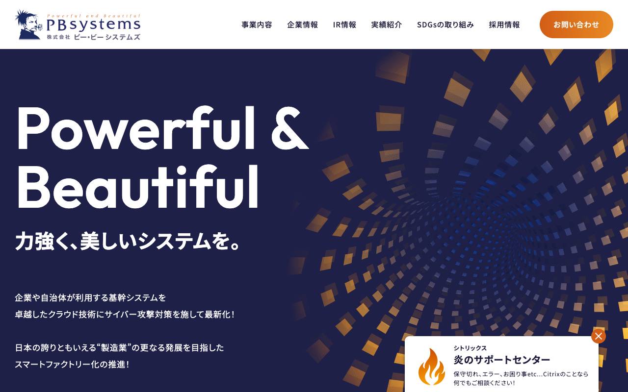 株式会社ピー・ビーシステムズの公式サイト