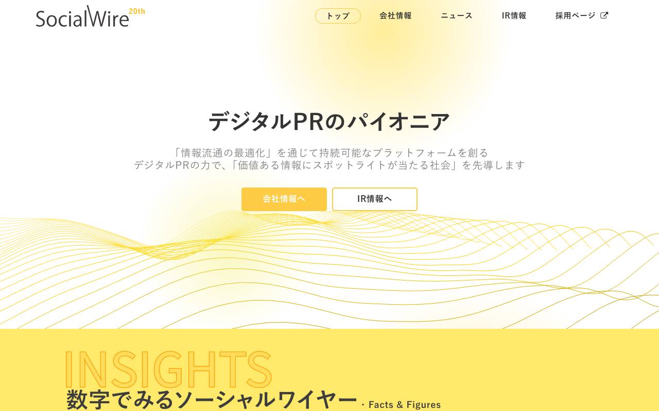 ソーシャルワイヤー株式会社 official website