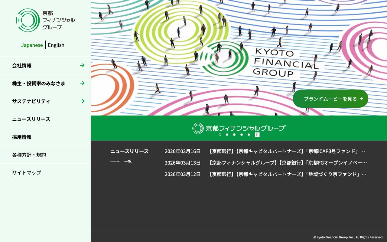 株式会社京都フィナンシャルグループの公式サイト