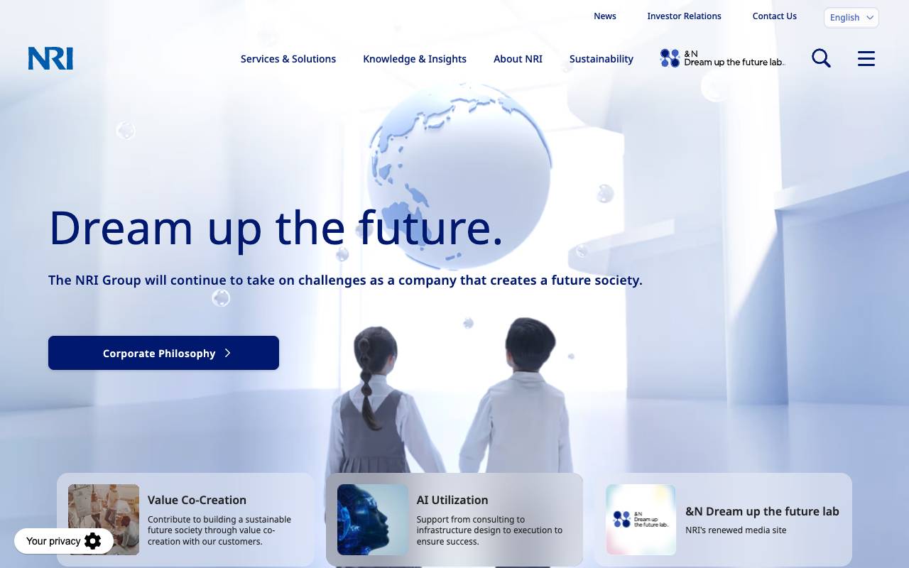 株式会社野村総合研究所 official website