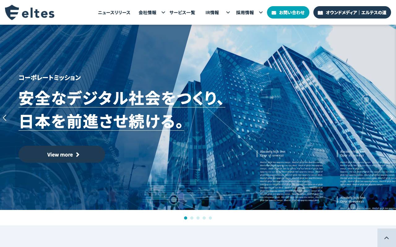 株式会社エルテス official website