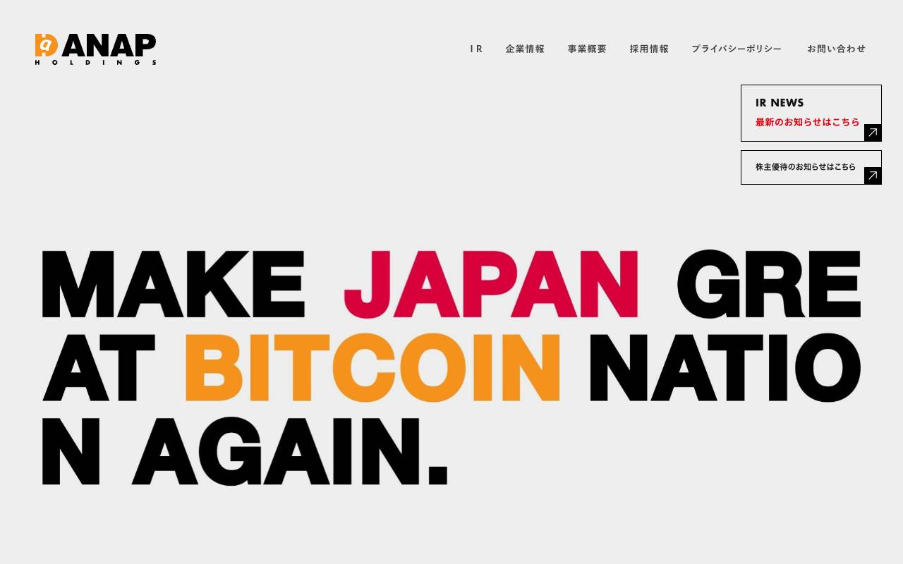 株式会社ＡＮＡＰホールディングスの公式サイト