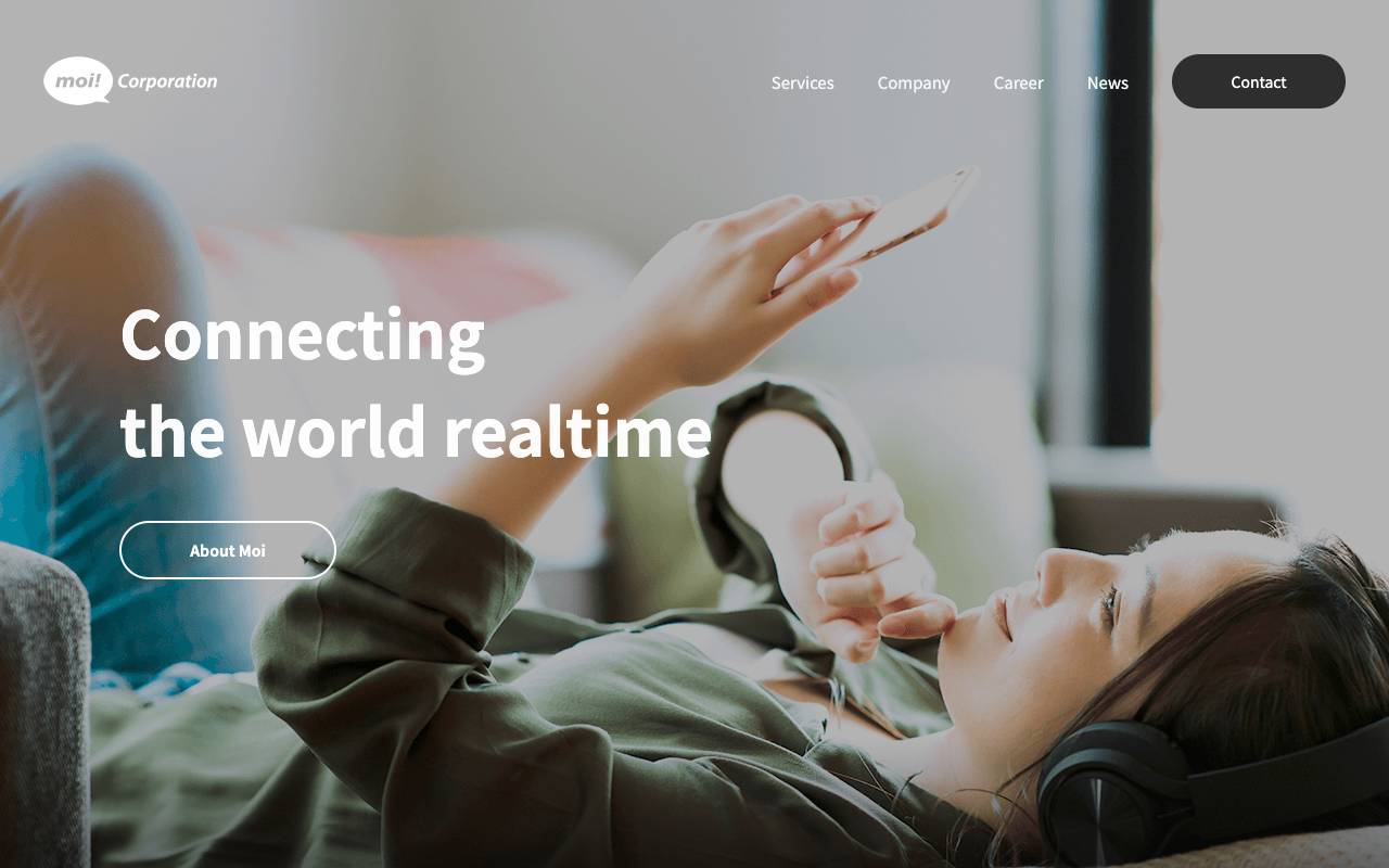 モイ株式会社の公式サイト