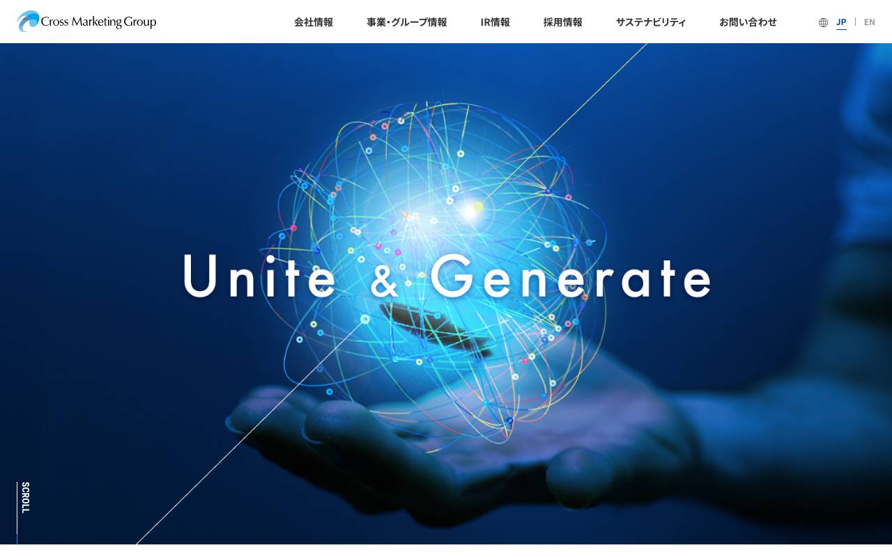 株式会社クロス・マーケティンググループの公式サイト