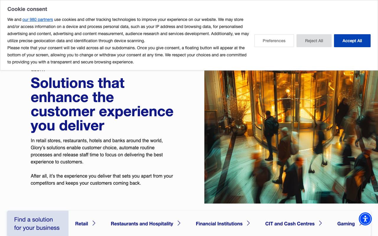 株式会社グローリー official website