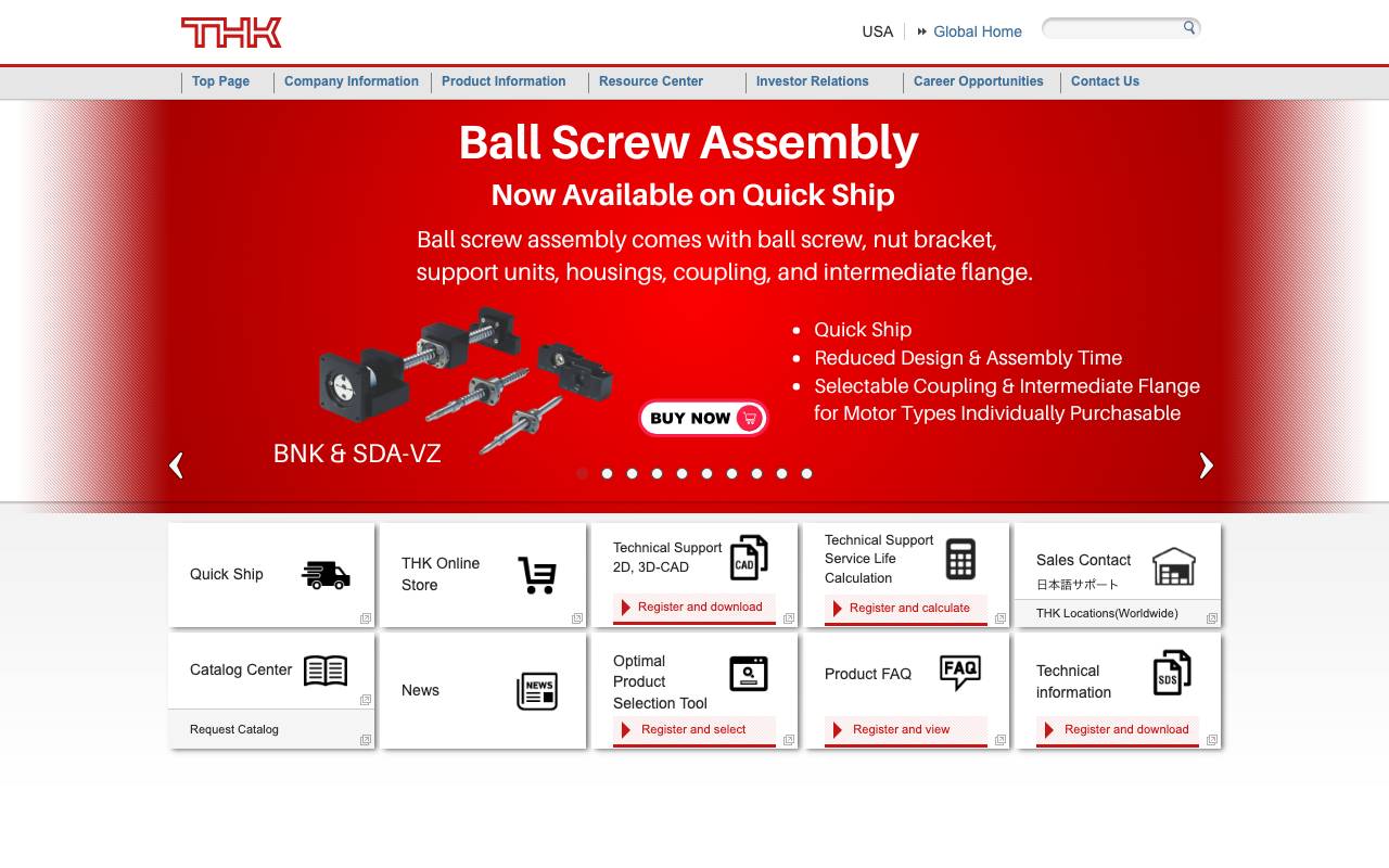 株式会社ＴＨＫの公式サイト