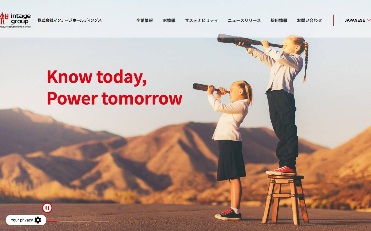 株式会社インテージホールディングスの公式サイト