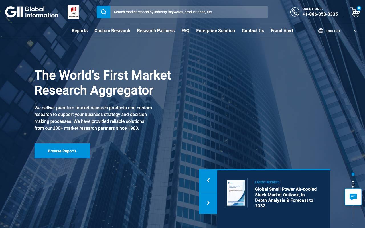 株式会社グローバルインフォメーション official website