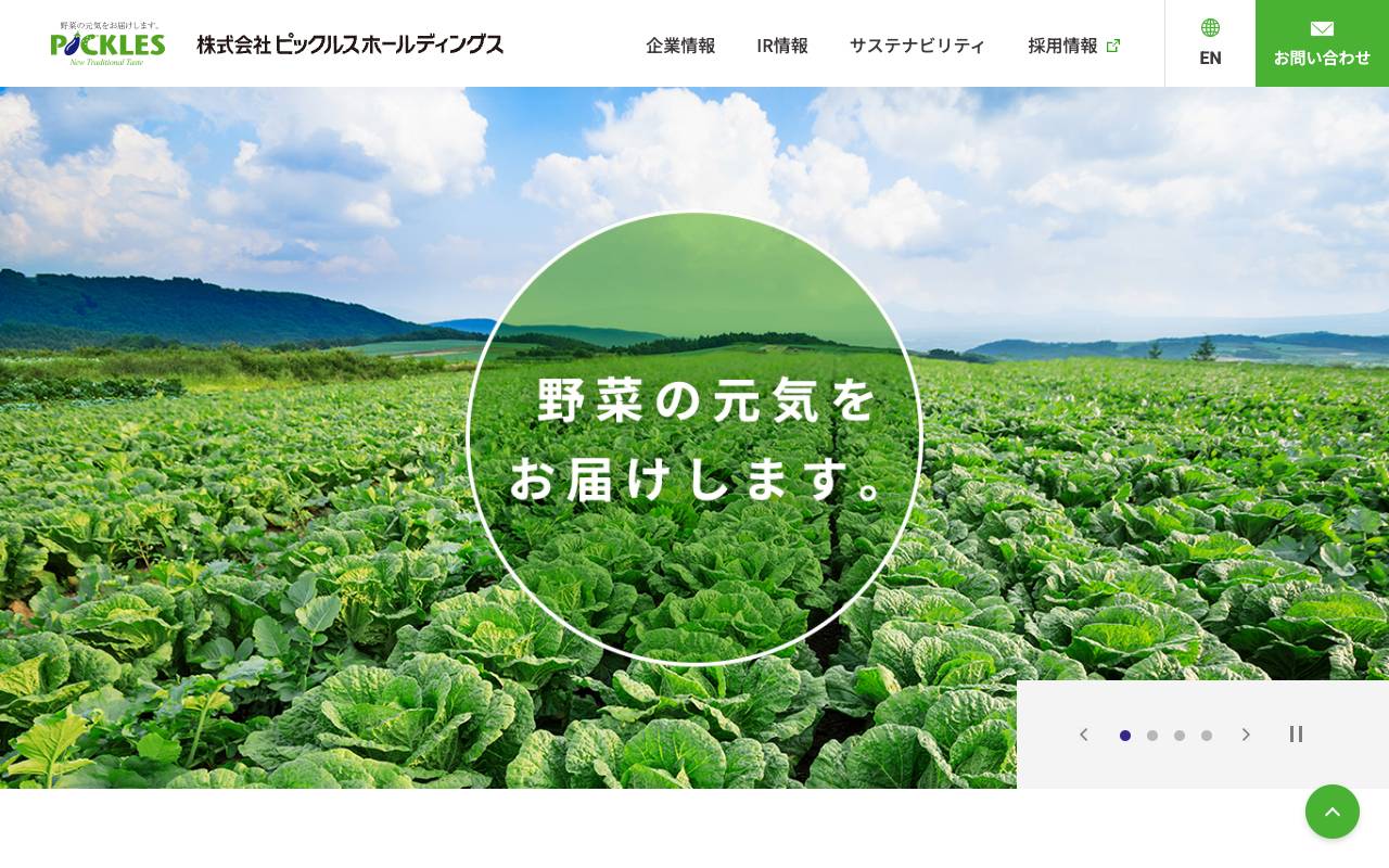 株式会社ピックルスホールディングスの公式サイト