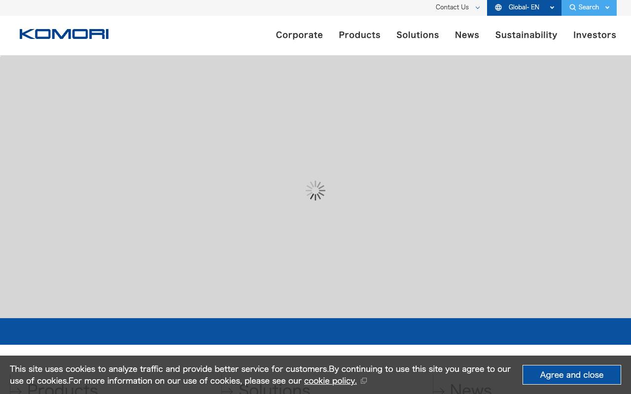 株式会社小森コーポレーションの公式サイト
