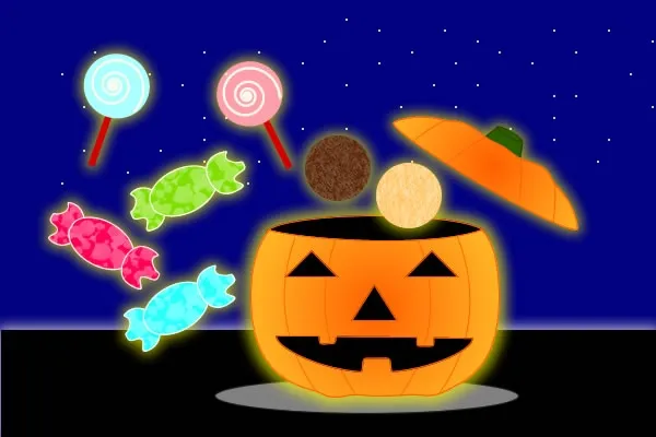 動くイラスト ハロウィン