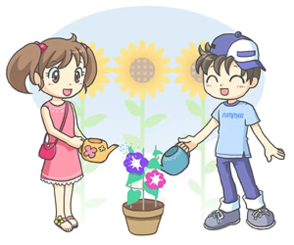 ハガキ用イラスト
