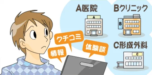 「包茎と女性の本音」イラスト作成