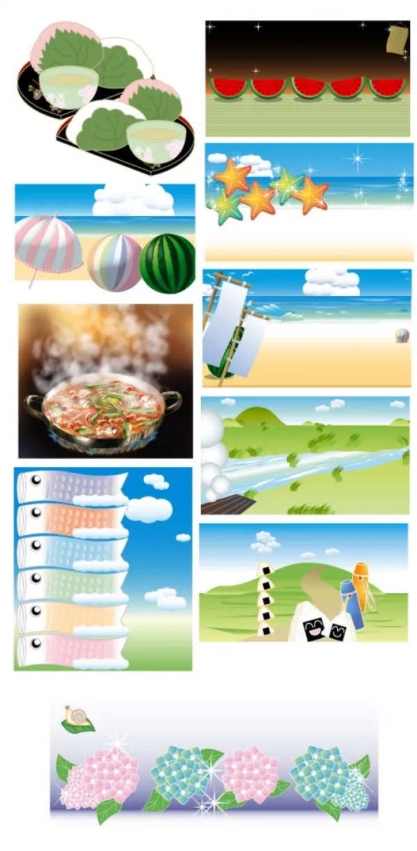 ゆる系からリアルタッチまで主に手描き＋ＣＧ