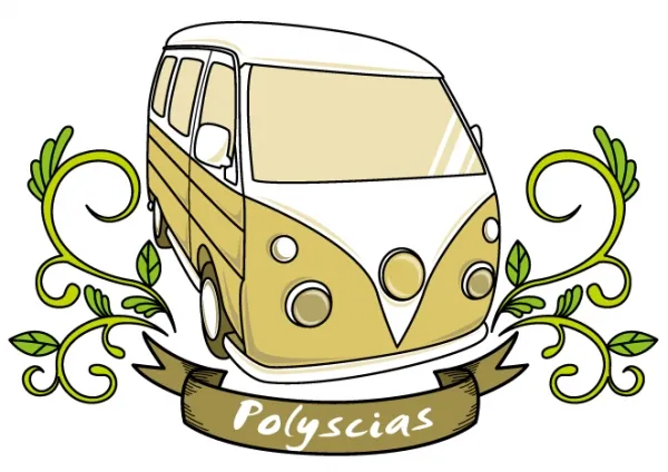 車のイラストロゴデザイン
