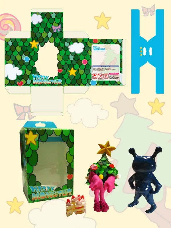 【創作】オーブンクレイでキャラクター作成