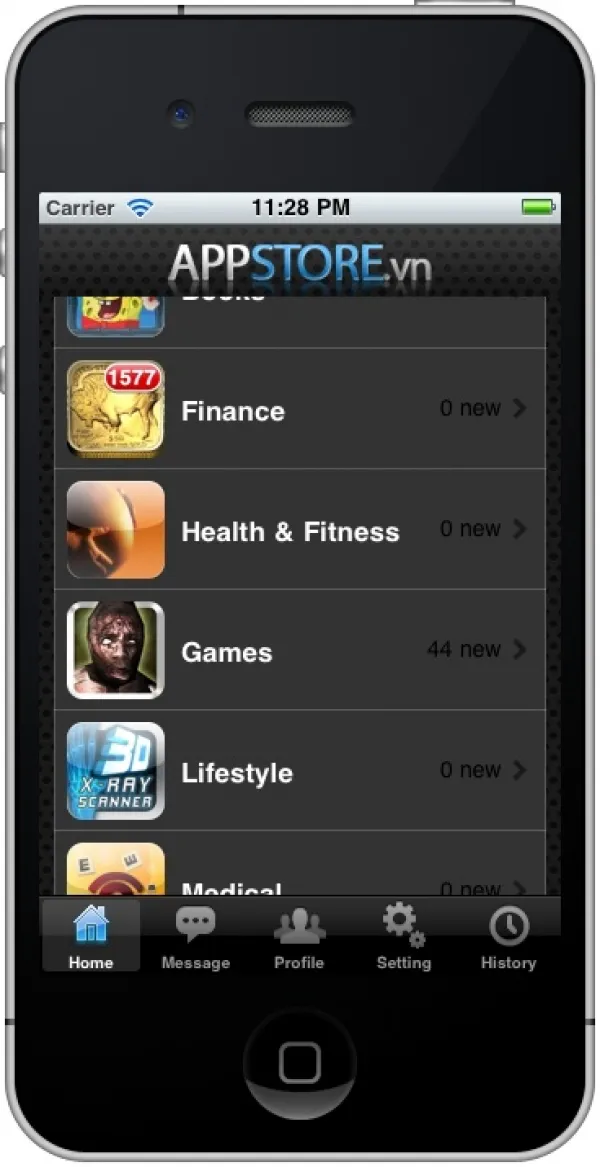 スマートフォンアプリの開発