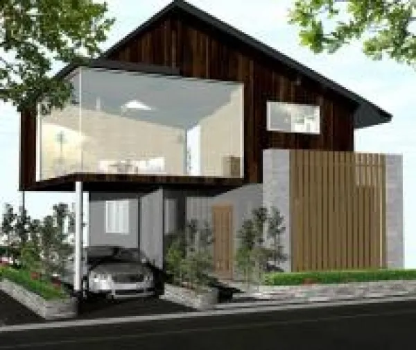住宅外観3DCGパース