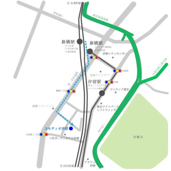 Web用案内図制作
