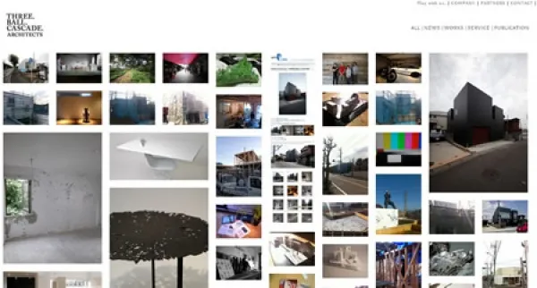 THREE.BALL.CASCADE.ARCHITECTS