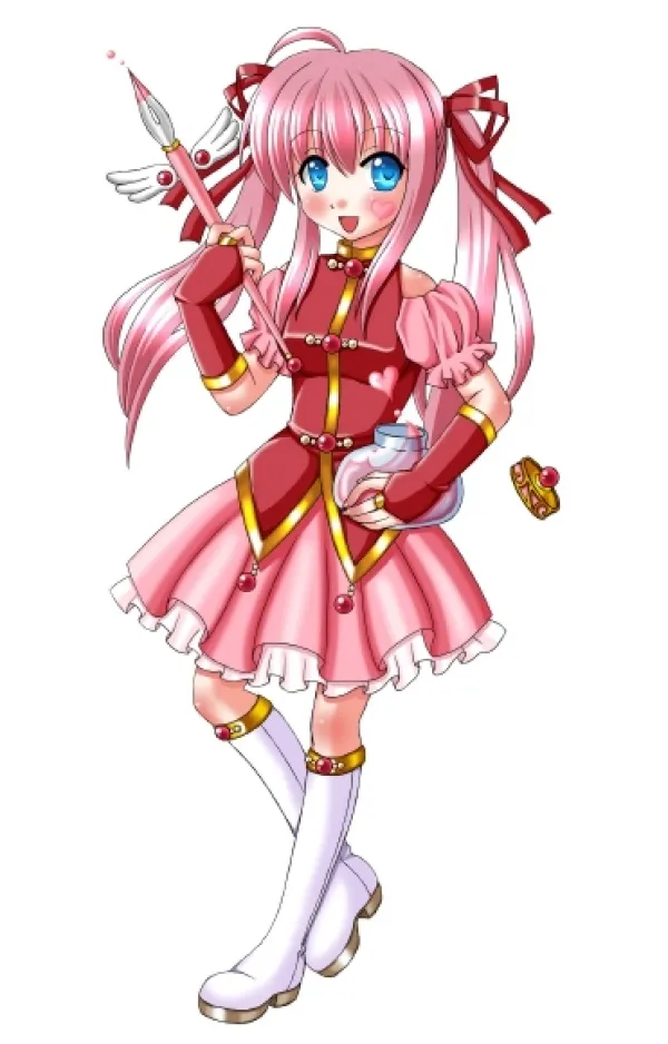 萌えキャライラストのコンペ用