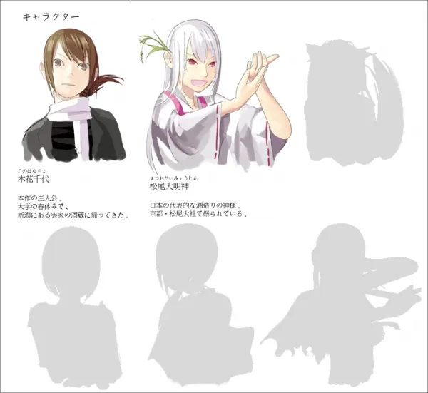 日本酒アニメ「神様症候群。」の作成