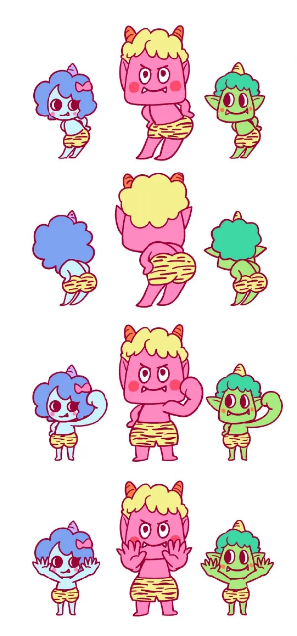 絵本・童謡子供向け総合サイト「ゆめある」動画用イラスト