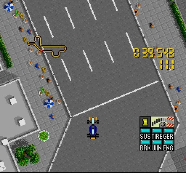 スーパーファミコン「スーパーF1サーカス」