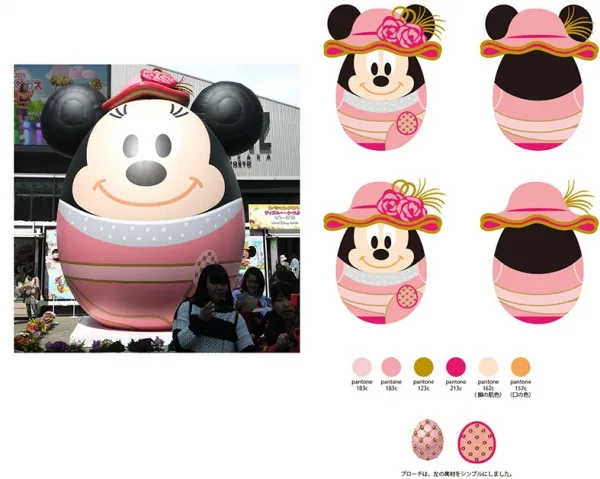 赤坂サカス「ディズニーイースターイベント」バルーンデザイン