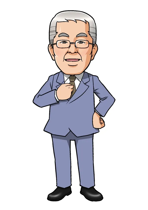 全身似顔絵(掲載先 国際自動車株式会社様)