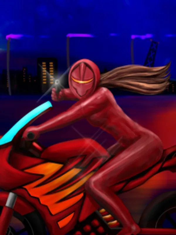 厚塗りのデザインです