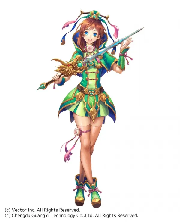 劉備(ベクター様「ヘクサウォーズ」):小島きいち様