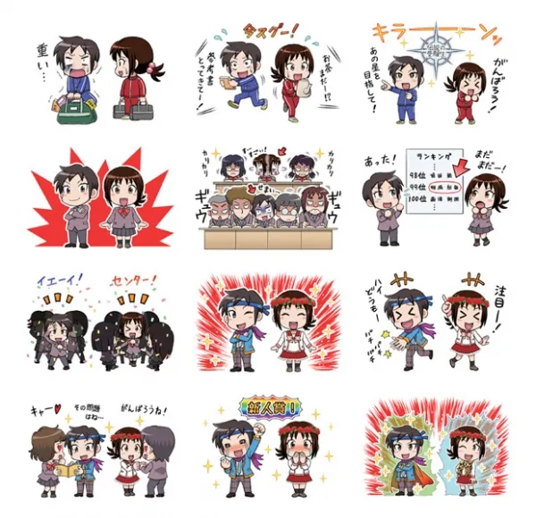 進研ゼミ中学講座「受験生デビューサイト」アバター(取引先 株式会社ベネッセコーポレーション様)