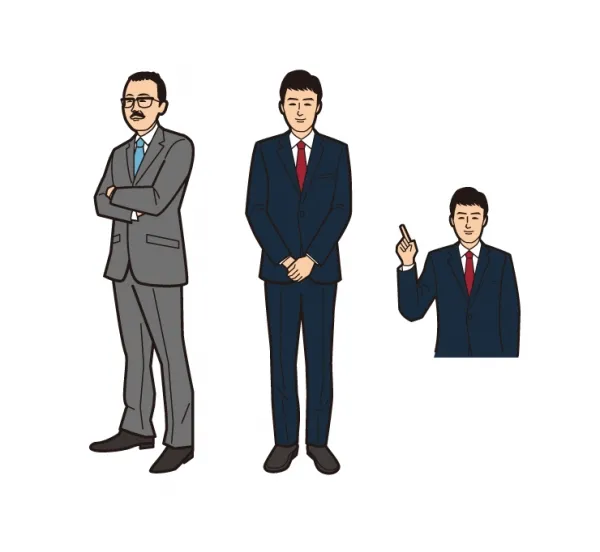 ビジネスマンのイラスト