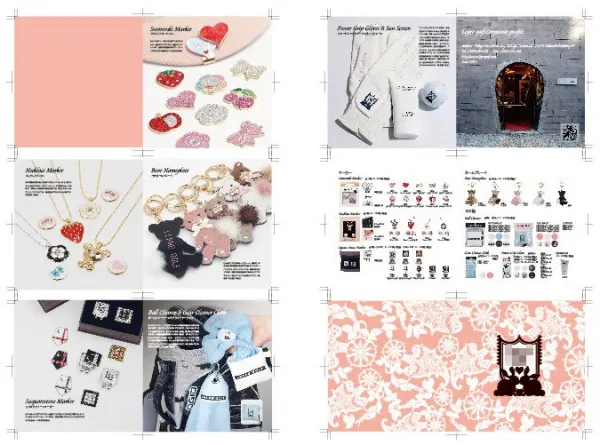 かわいいゴルフ雑貨の冊子