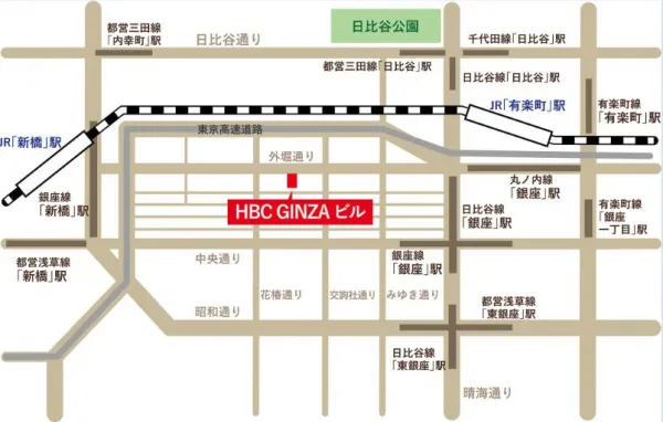 ホームページ、チラシ用案内地図作成