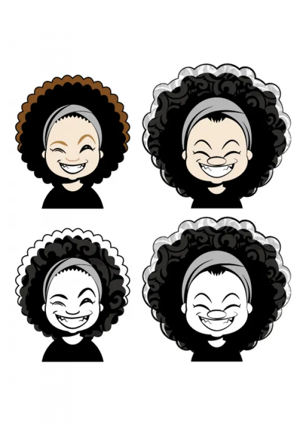 似顔絵(デフォルメ)