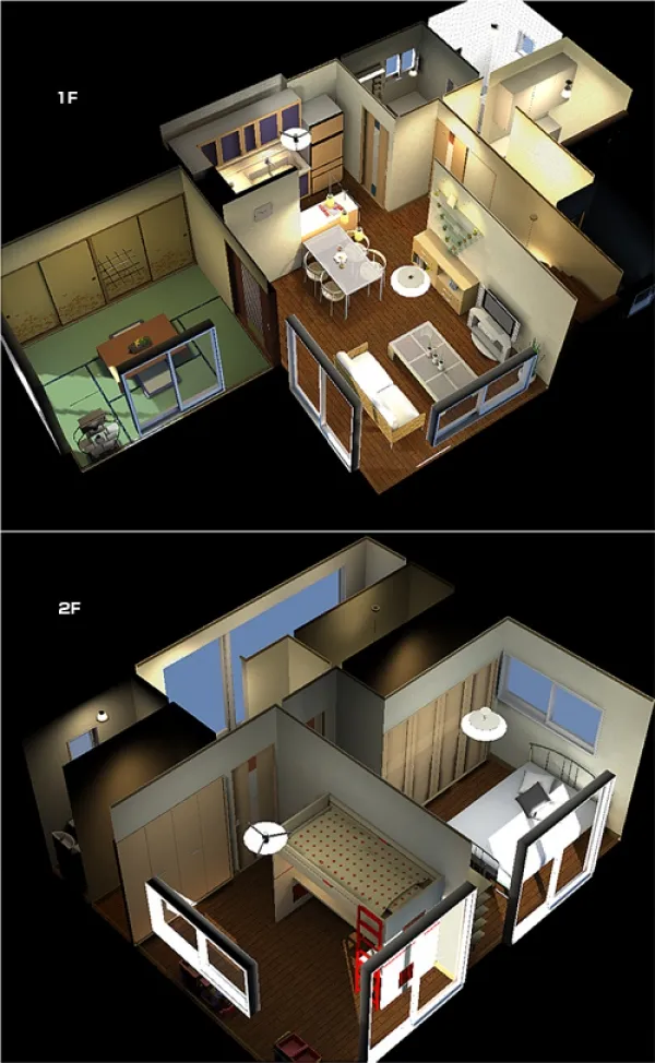 住宅のＣＧパース
