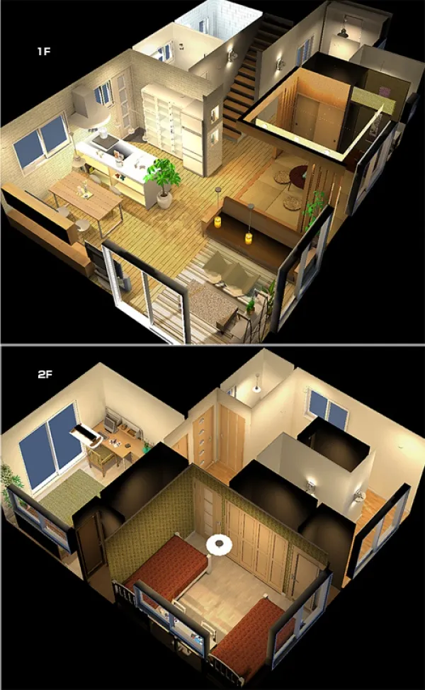 住宅のＣＧパース