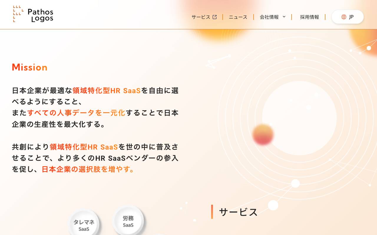株式会社パトスロゴスの公式サイト