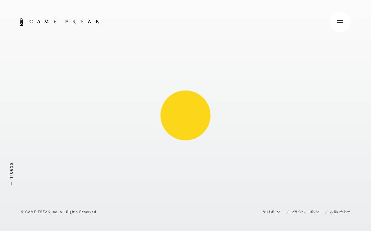 株式会社ゲームフリークの公式サイト