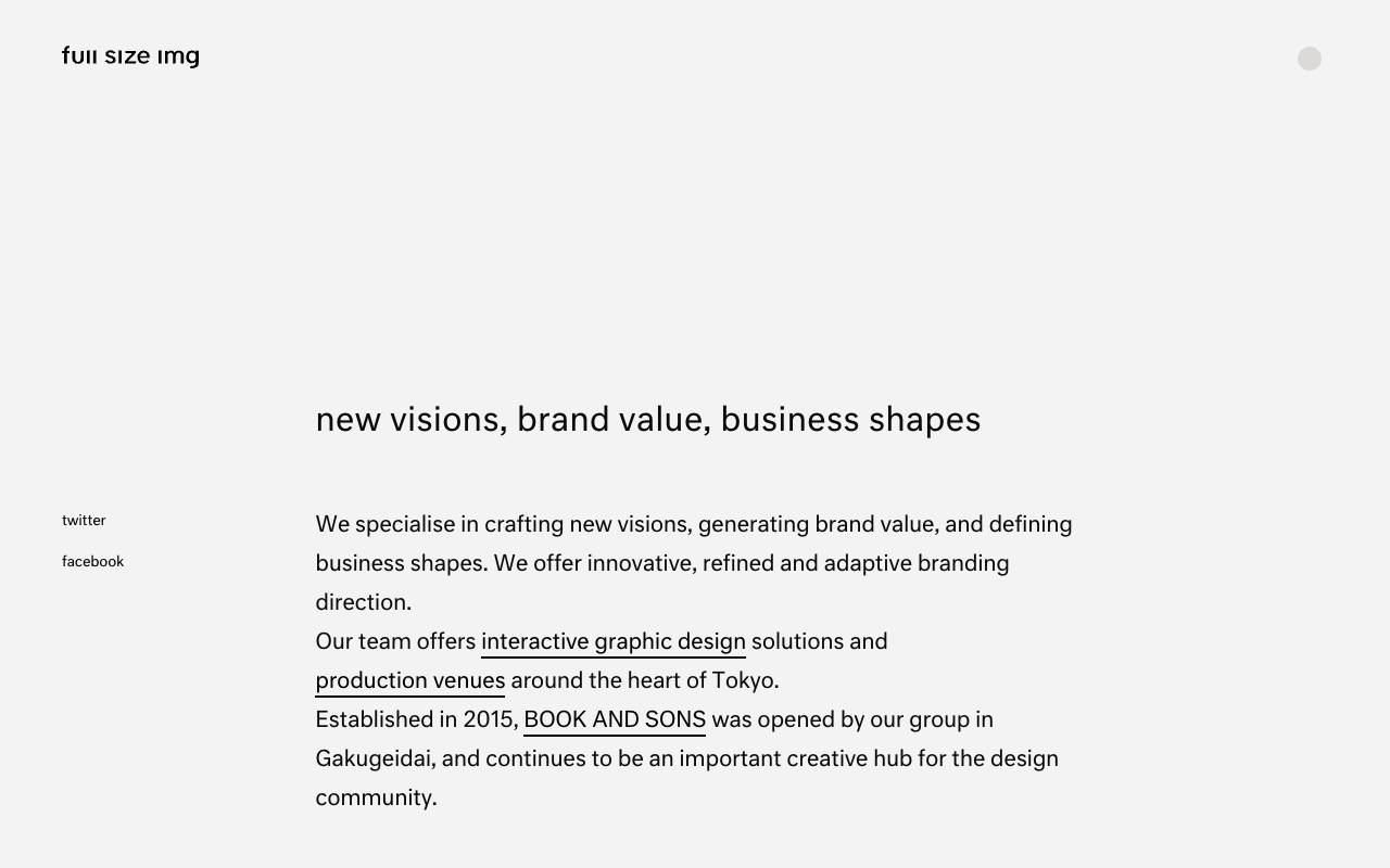 株式会社フルサイズイメージの公式サイト