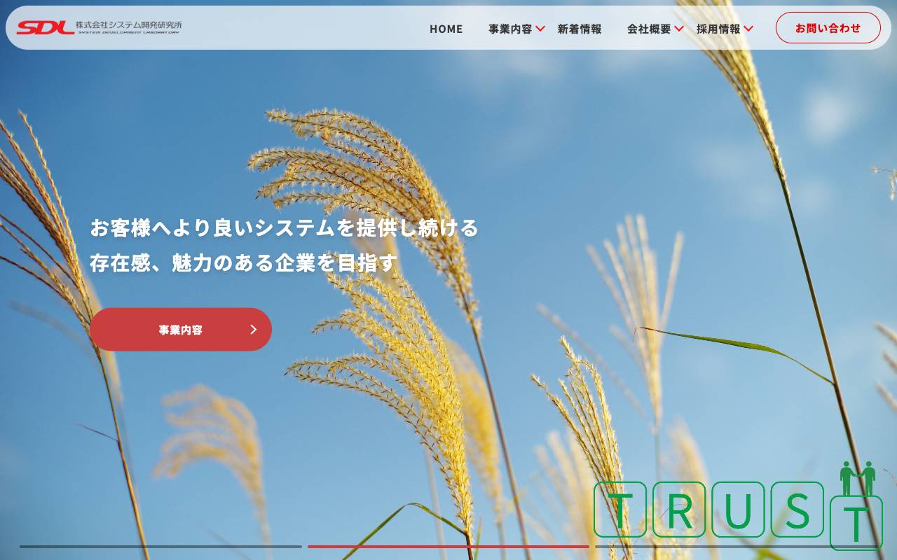 株式会社システム開発研究所の公式サイト