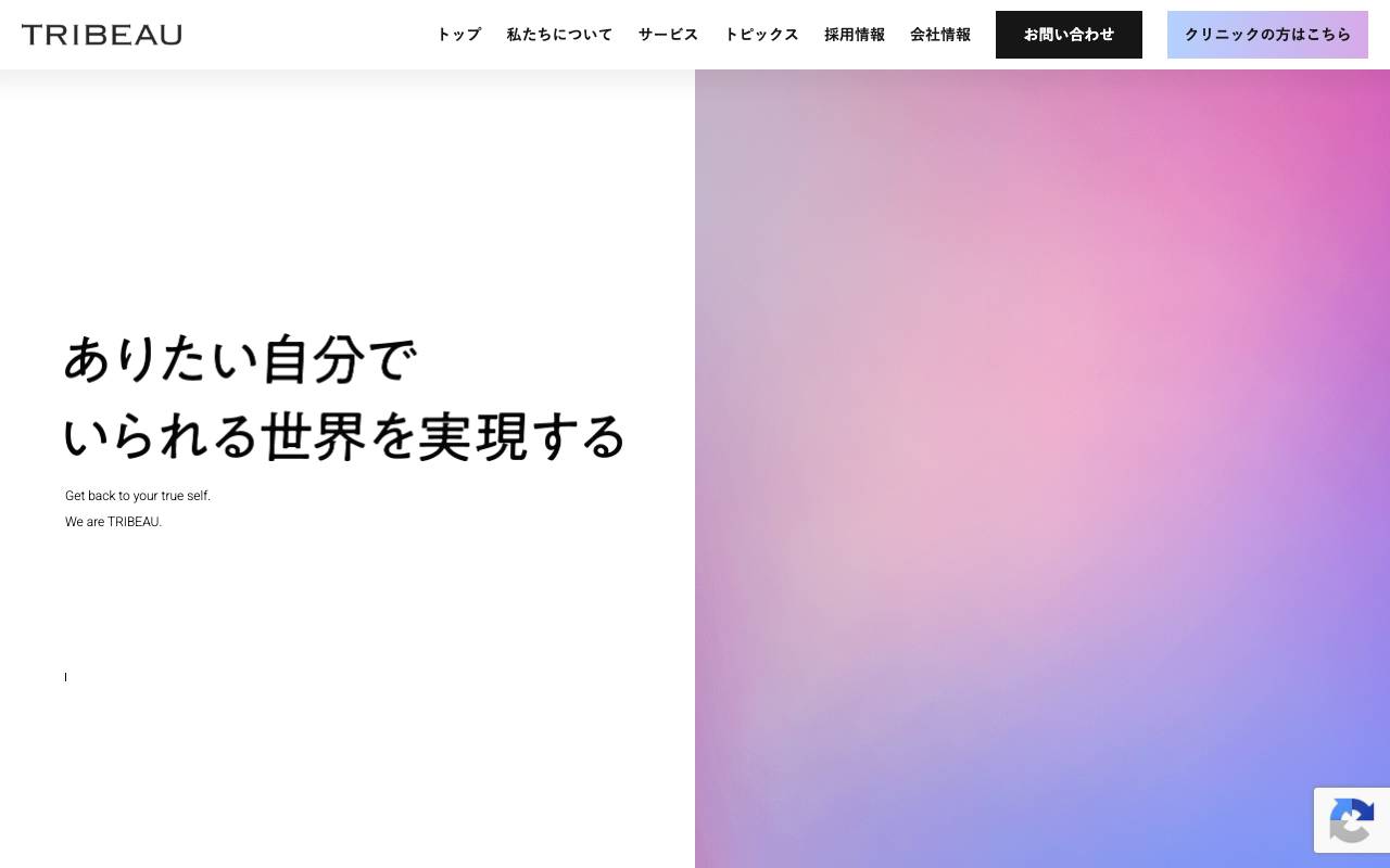 株式会社トリビューの公式サイト
